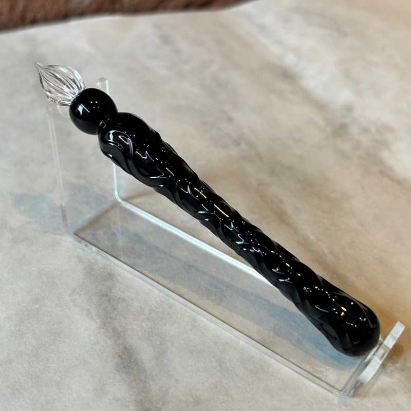 工芸装置×Penne19ガラスペン「BLACK」 | ペンをこよなく愛す文房具屋 